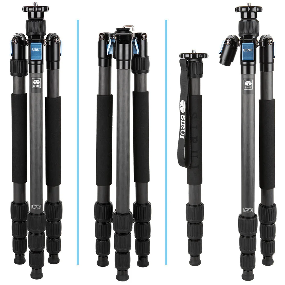 SIRUI W-2204 Waterproof - Drei-/ Einbeinstativ Carbon - W-Serie - Image 2