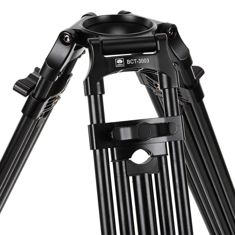 SIRUI BCT-3003 Broadcast - Dreibeinstativ Alu schwarz - BCT-Serie - Image 2