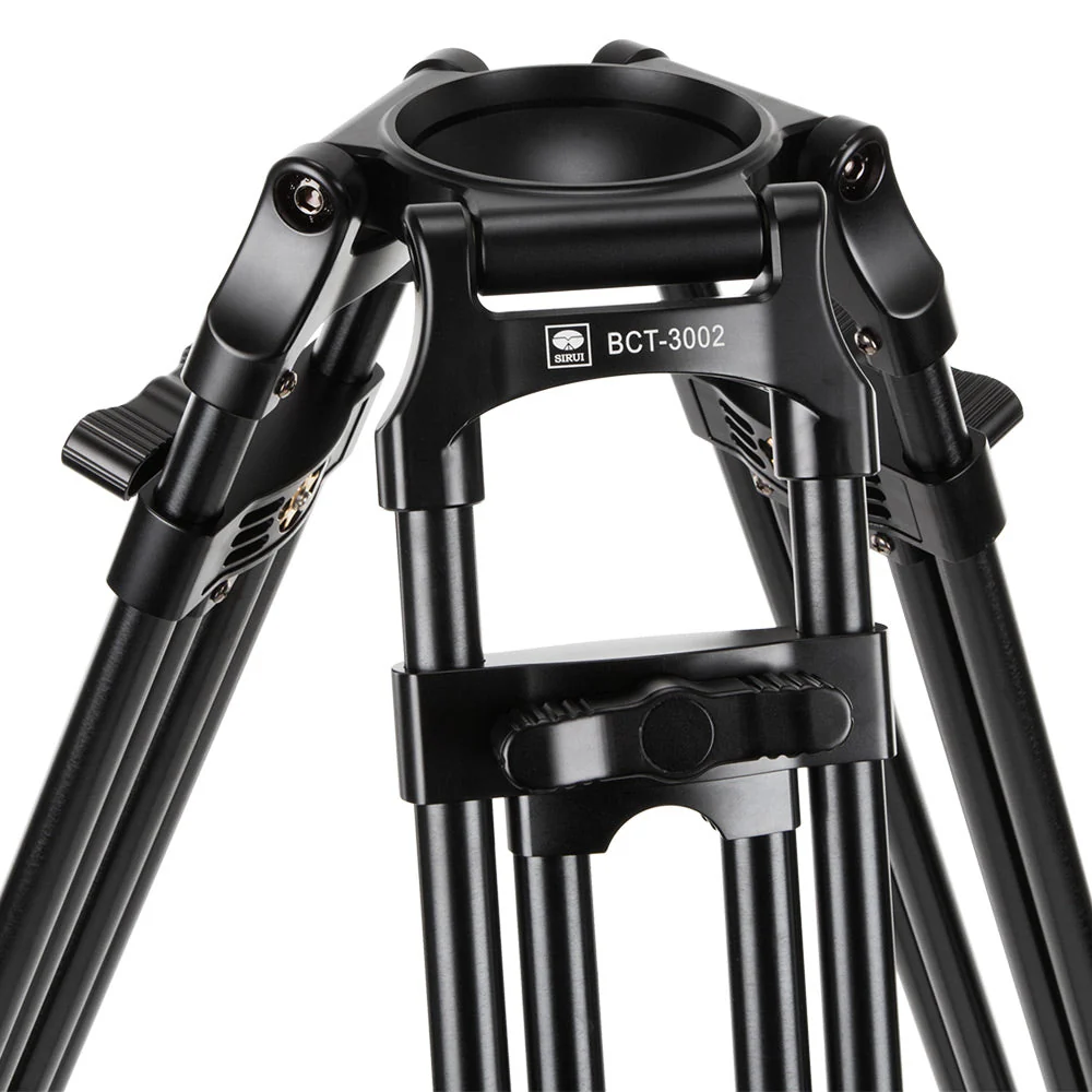 SIRUI BCT-3002 Broadcast - Dreibeinstativ Alu schwarz - BCT-Serie - Image 2