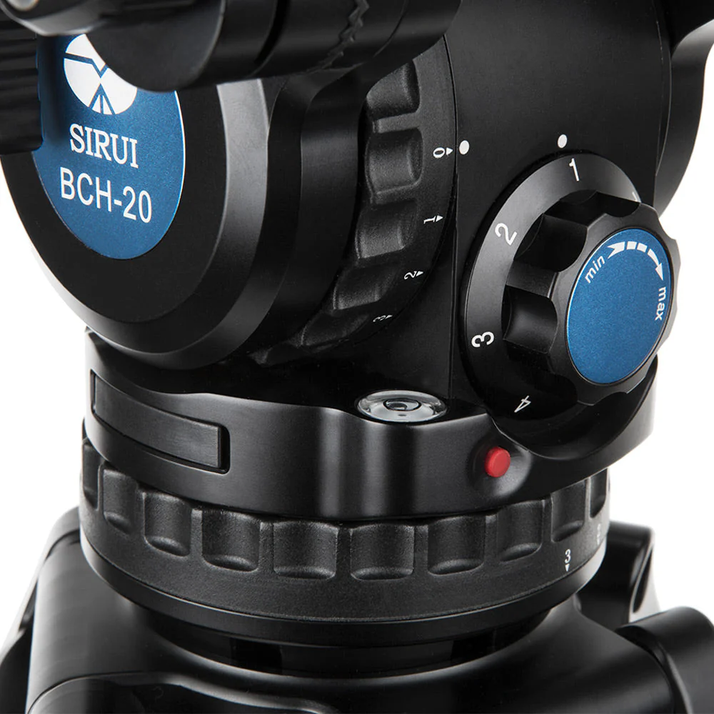 SIRUI BCH-20 Fluid Videoneiger / Videokopf 75mm Halbkugel - BCH-Serie - Image 4