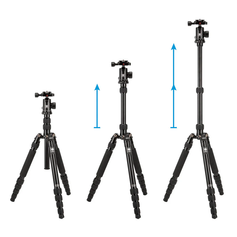 SIRUI NT-1005X Universal - Drei-/ Einbeinstativ Aluminium mit E-10 Kopf - NTX-Serie - Image 4