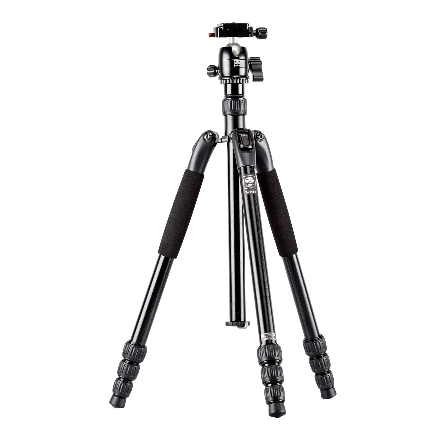 SIRUI T-004SK Traveler Light - Dreibeinstativ Alu schwarz mit B-00K Kopf - T04S-Serie