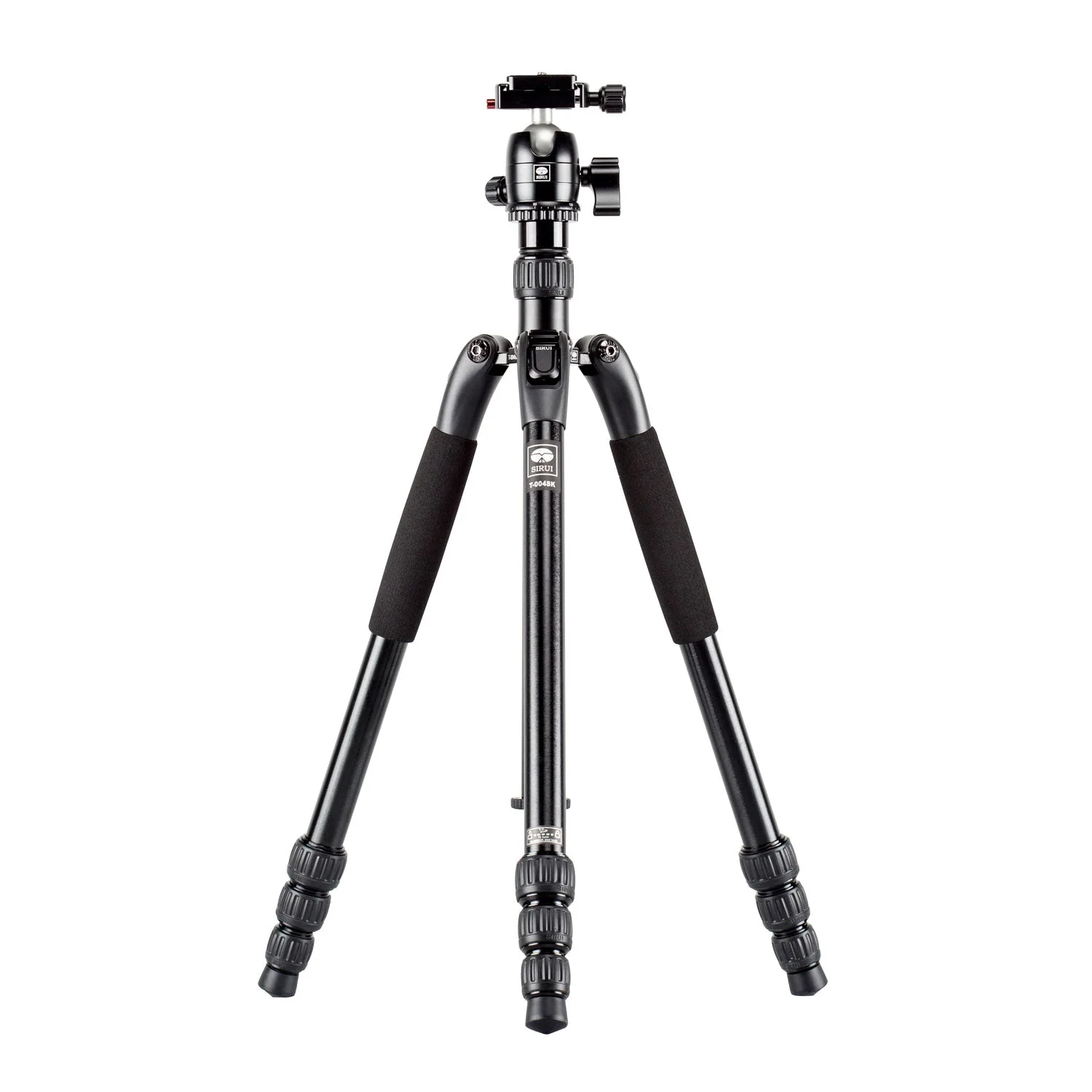 SIRUI T-004SK Traveler Light - Dreibeinstativ Alu schwarz mit B-00K Kopf - T04S-Serie - Image 2