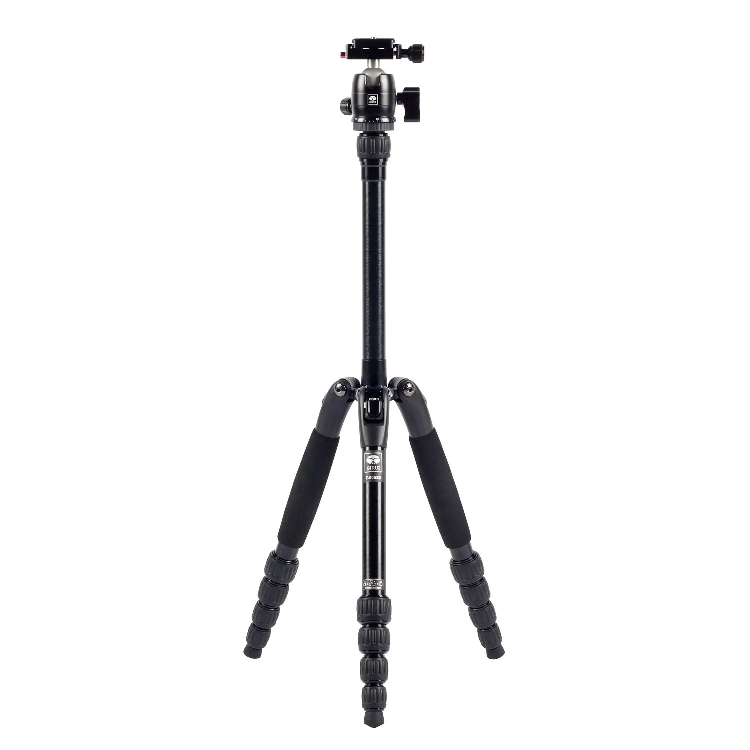 SIRUI T-005SK Traveler Ultralight - Dreibeinstativ Alu schwarz mit B-00K Kopf - T05S-Serie