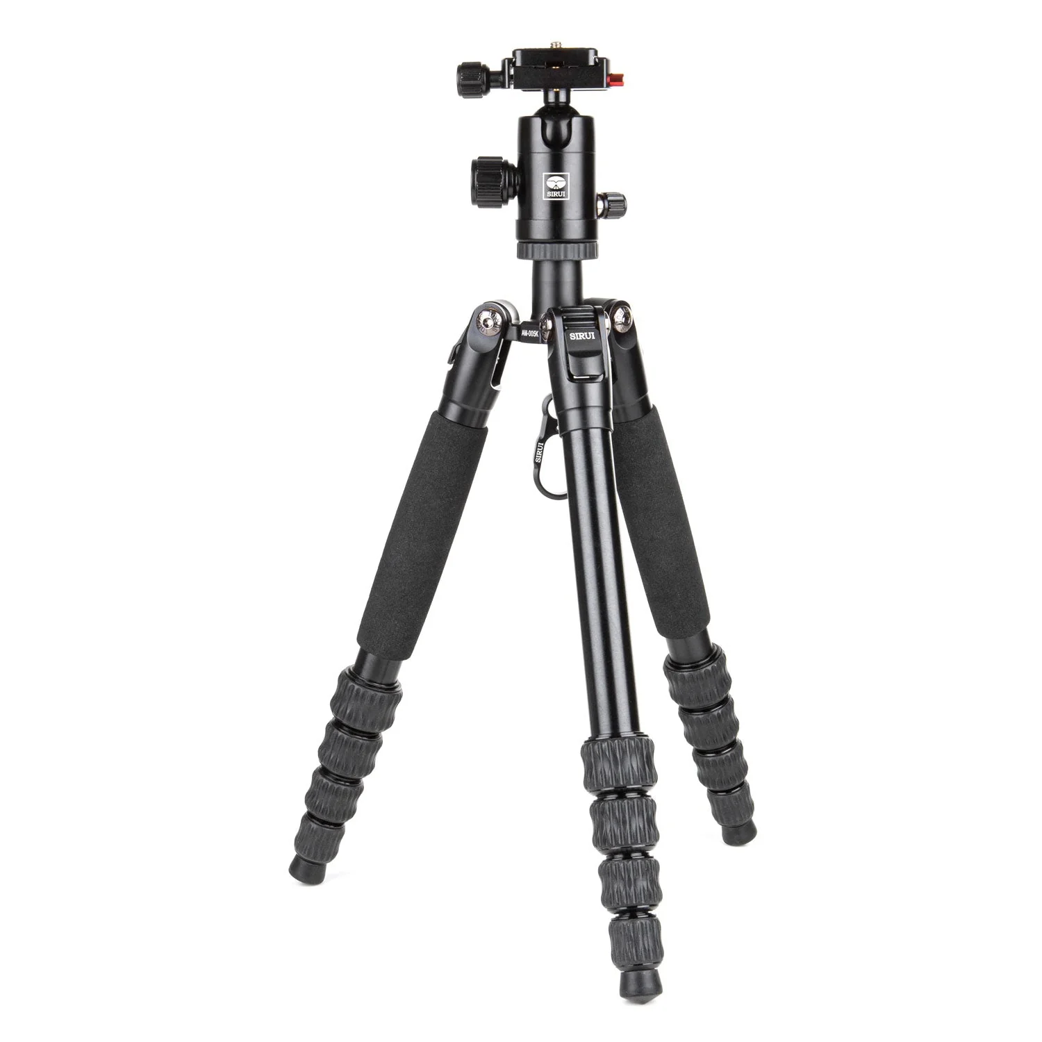 SIRUI AM-005K Traveler UltraLight - Dreibeinstativ Alu schwarz mit D-10K Kopf - AM0-Set - Image 8