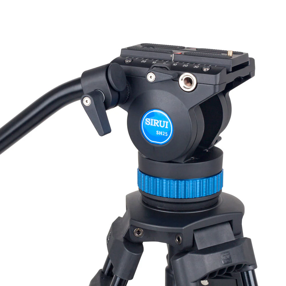 SIRUI SH-25 Broadcaststativ 190 cm - Starter mit Videoneiger - SH-Serie - Image 4