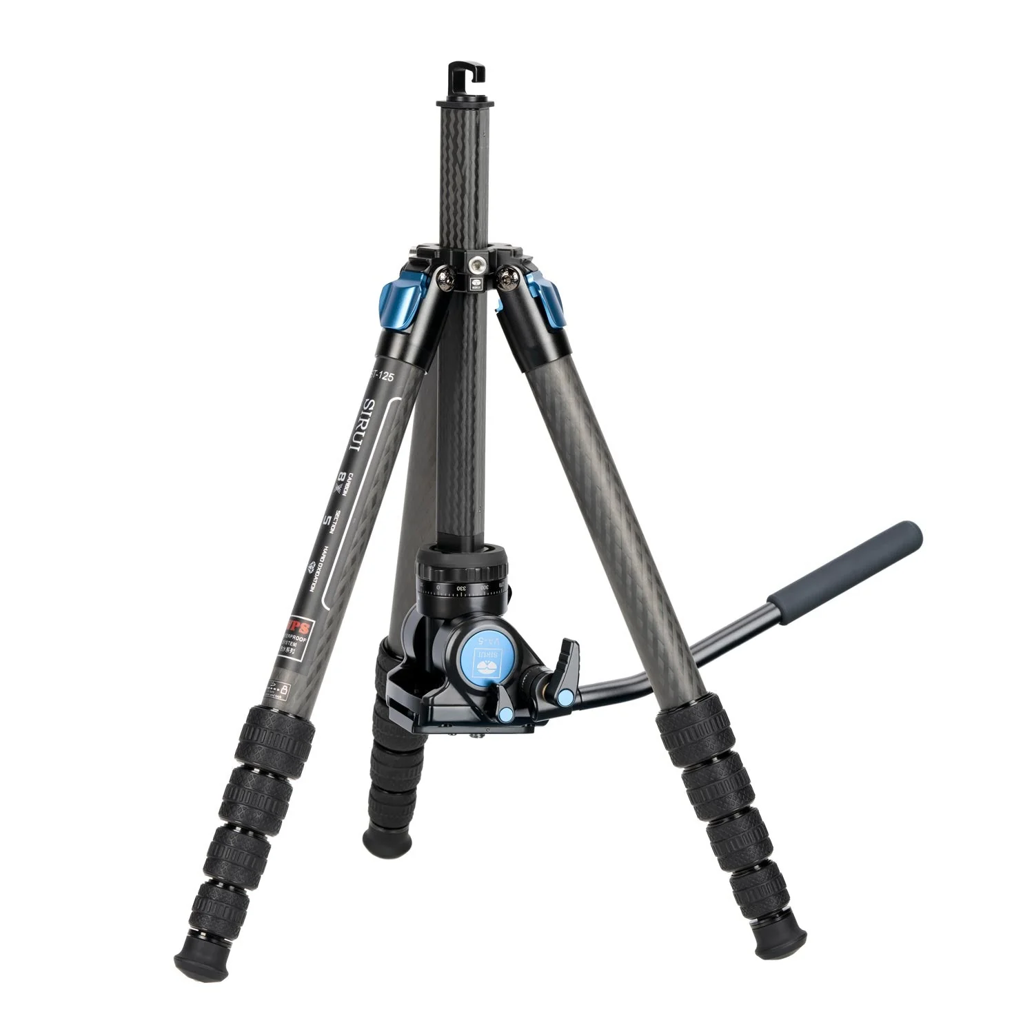 SIRUI ST-125 Superb Travel Dreibeinstativ Carbon 158 cm mit Videokopf VA-5 ST-Serie - Image 3