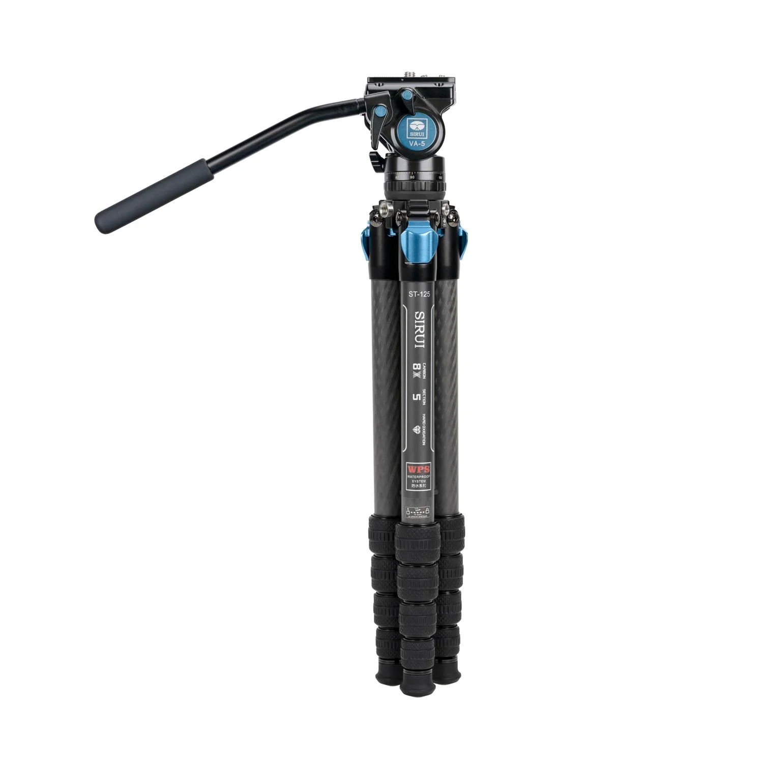 SIRUI ST-125 Superb Travel Dreibeinstativ Carbon 158 cm mit Videokopf VA-5 ST-Serie - Image 6