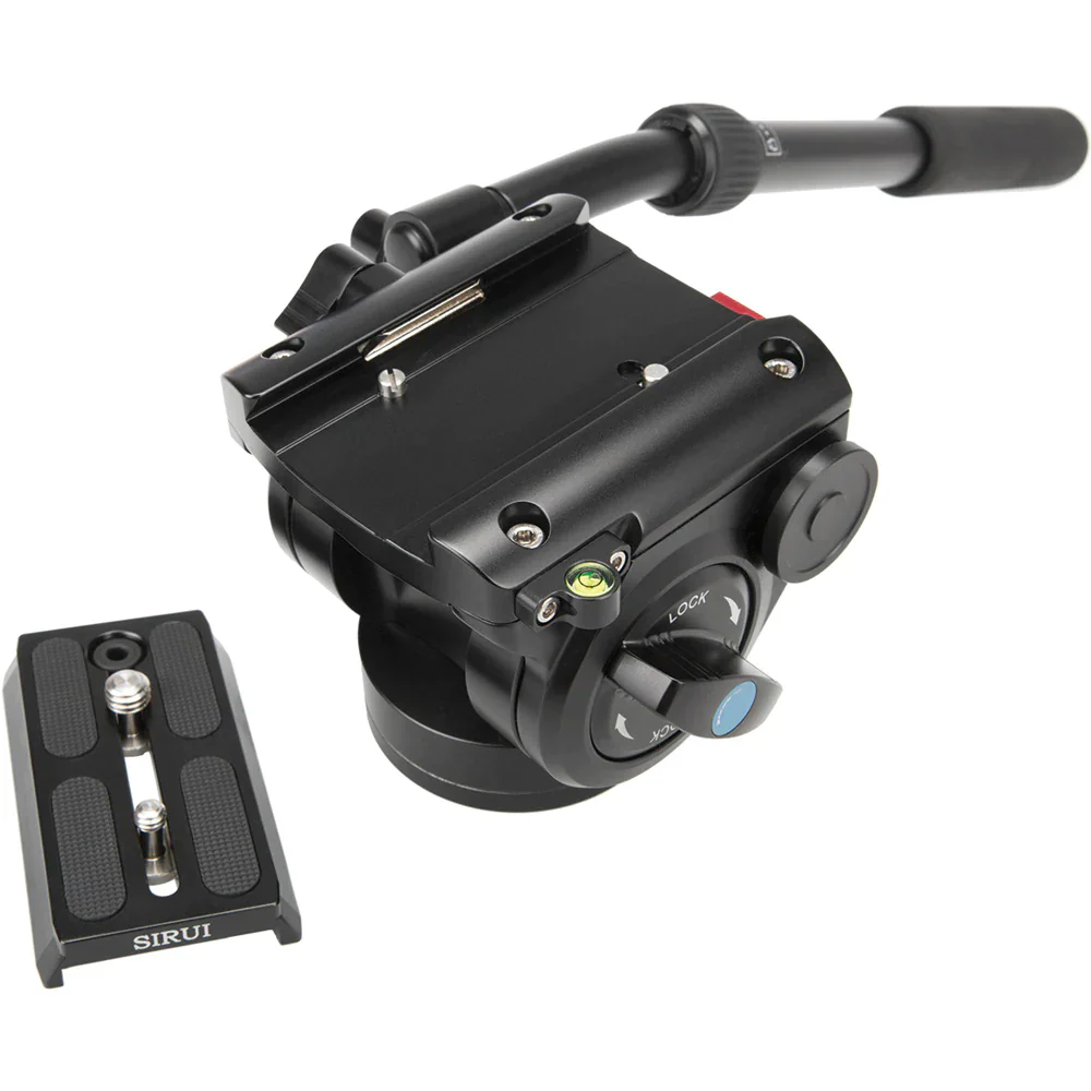 SIRUI P-325FS Carbon Einbeinstativ 149,5 cm mit Standspinne + Videoneiger VH-10 - Image 16