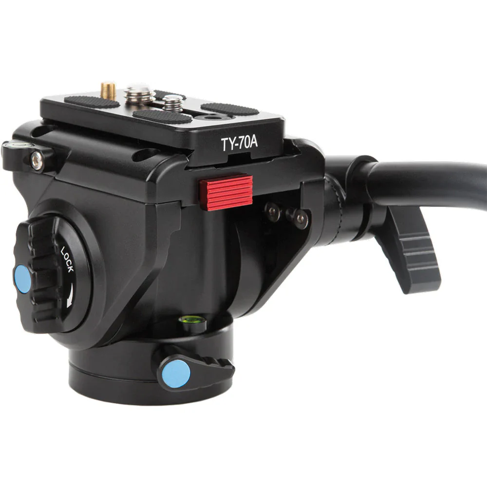 SIRUI P-424FS Carbon Einbeinstativ 168 cm mit Standspinne + Videoneiger VA-5 - Image 13