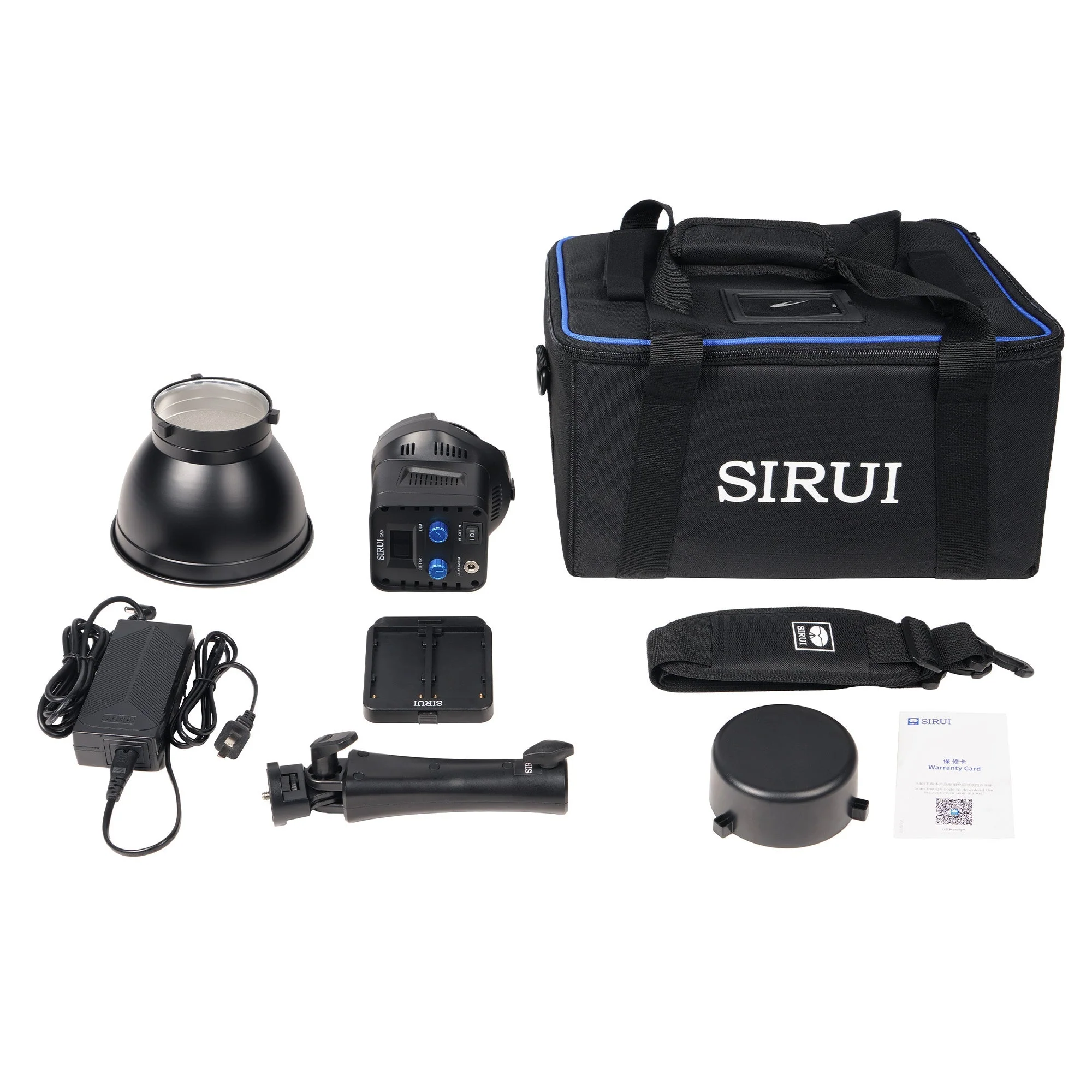 SIRUI C60R LED-Dauerlicht RGB-360m-Color 60W - superleise 20dB - Foto- + Videoleuchte - Image 18