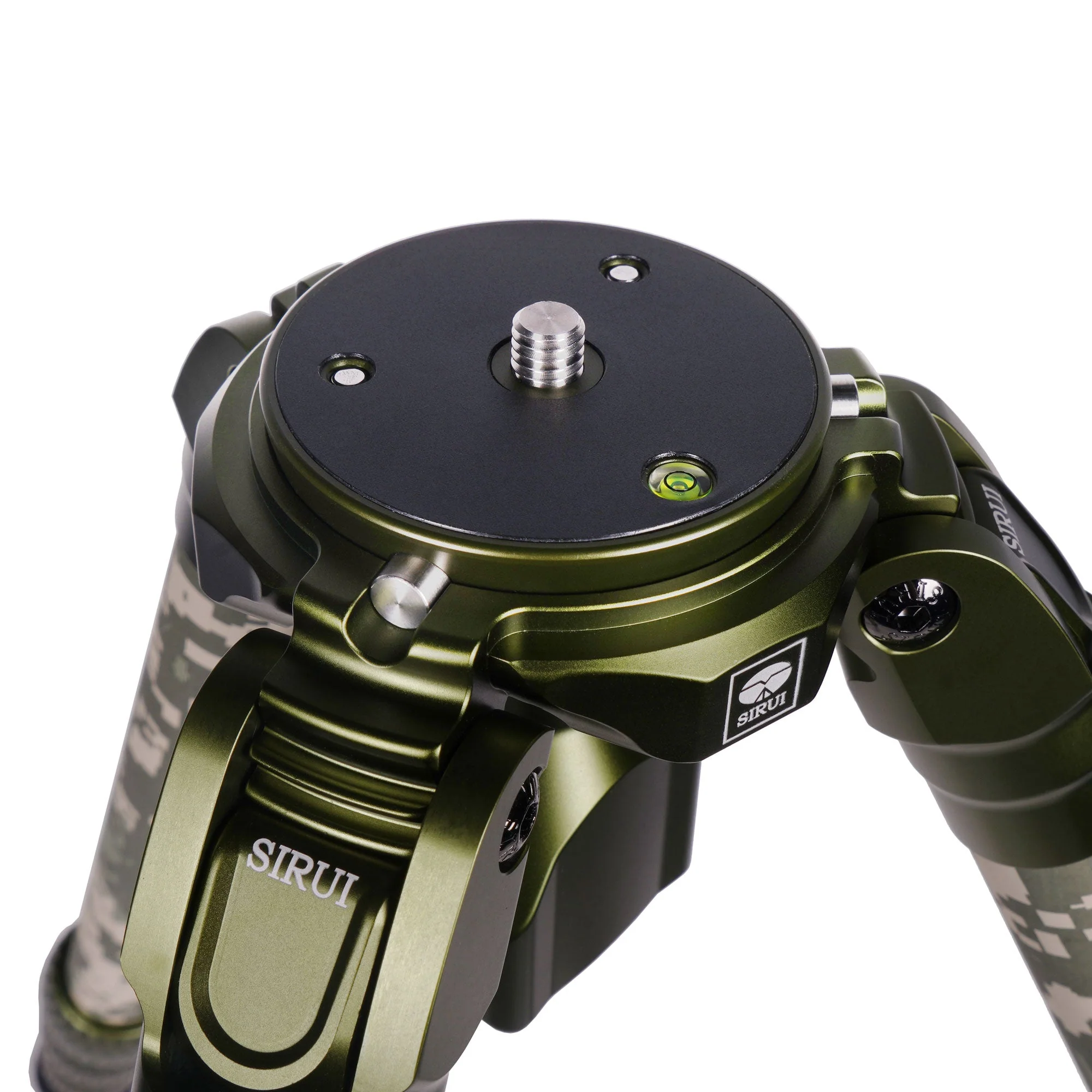SIRUI CT-3204 Explorer Camouflage 2in1 Dreibeinstativ Carbon mit 15m Leveling Base 150 cm hoch - CT-Serie - Image 7