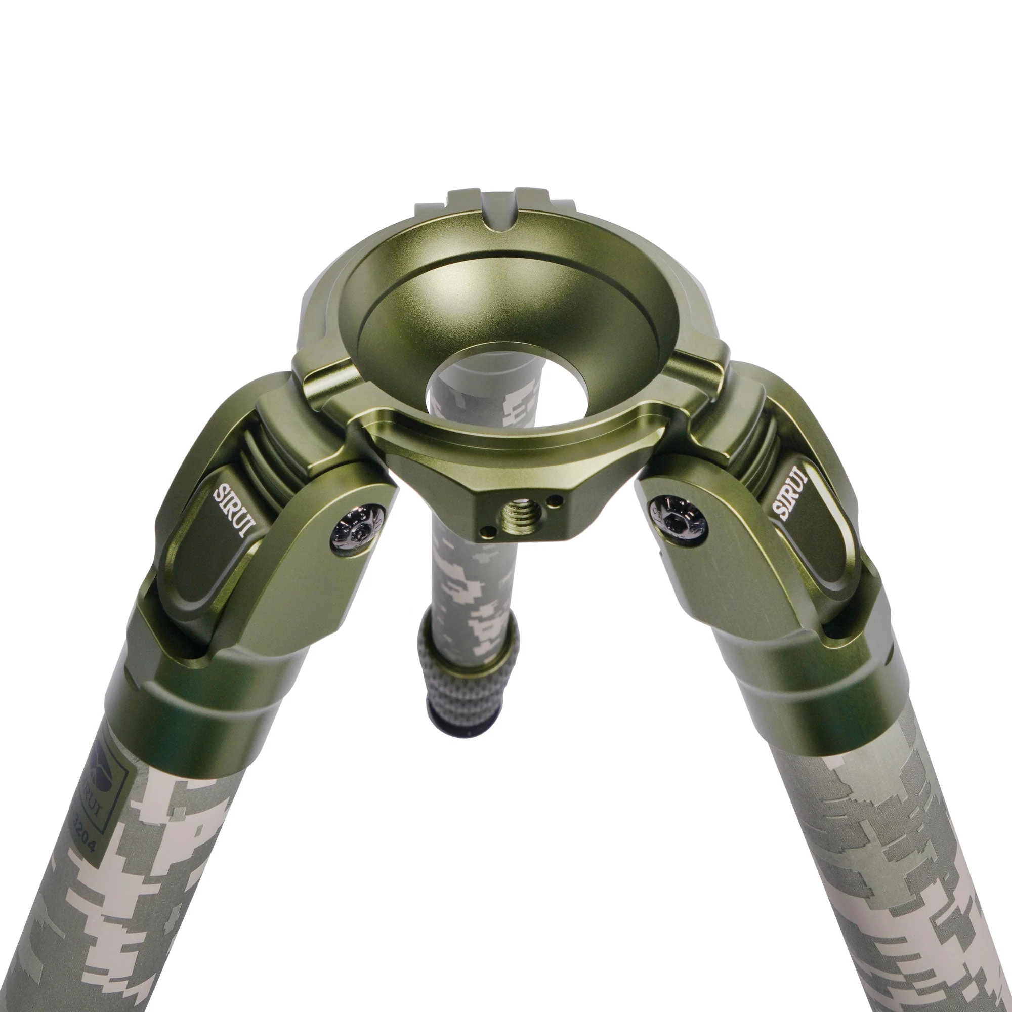 SIRUI CT-3204 Explorer Camouflage 2in1 Dreibeinstativ Carbon mit 15m Leveling Base 150 cm hoch - CT-Serie - Image 9