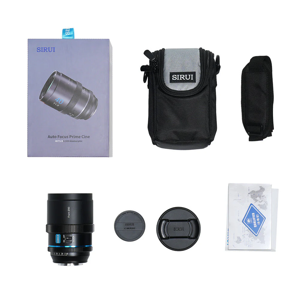 B-WARE SIRUI 40mm T1.8 1,33X S35 Frame Autofocus Anamorphic Objektiv B-WARE - Image 18