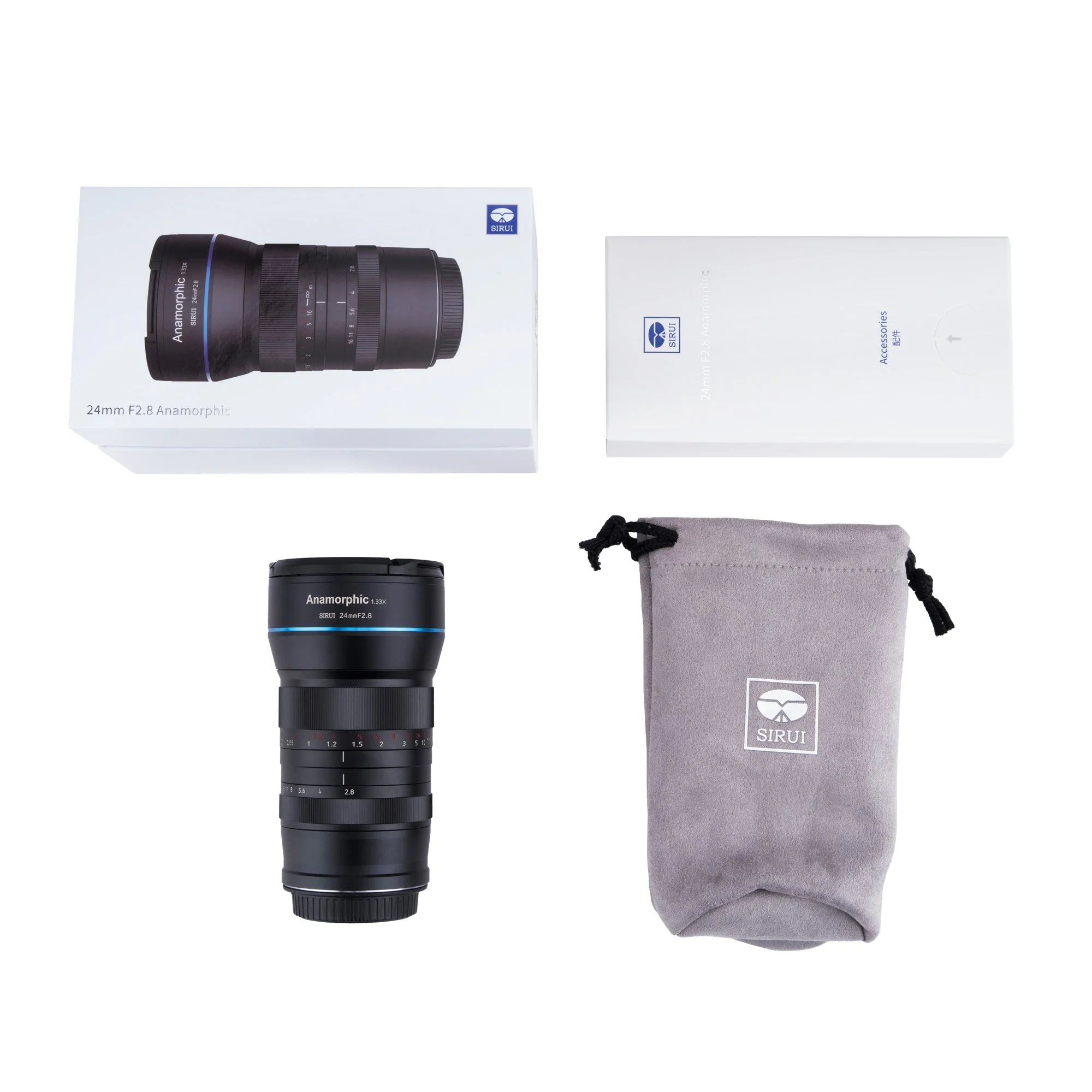 B-WARE SIRUI SR24 24mm f2.8 Anamorphes APS-C Objektiv 1.33x - for diverse Kameraanschlosse B-WARE - Image 8