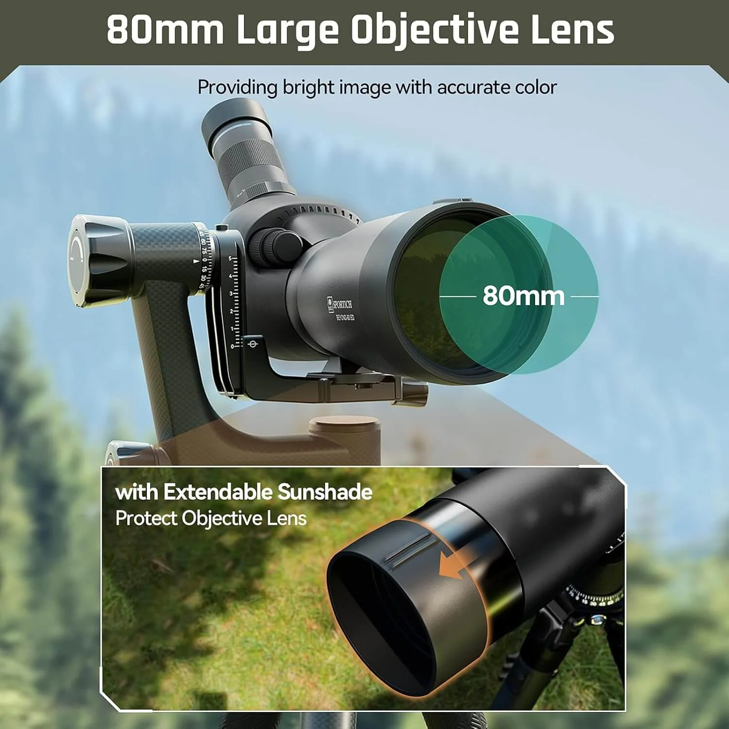 SIRUI Beyond S6080A Spektive Für Die Jagd & Beobachtung - Image 5