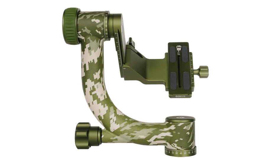 SIRUI 2-in-1 Explorer-Serie Camouflage Outdoor-Stativ-Set CT-3204+CH20 - Image 7