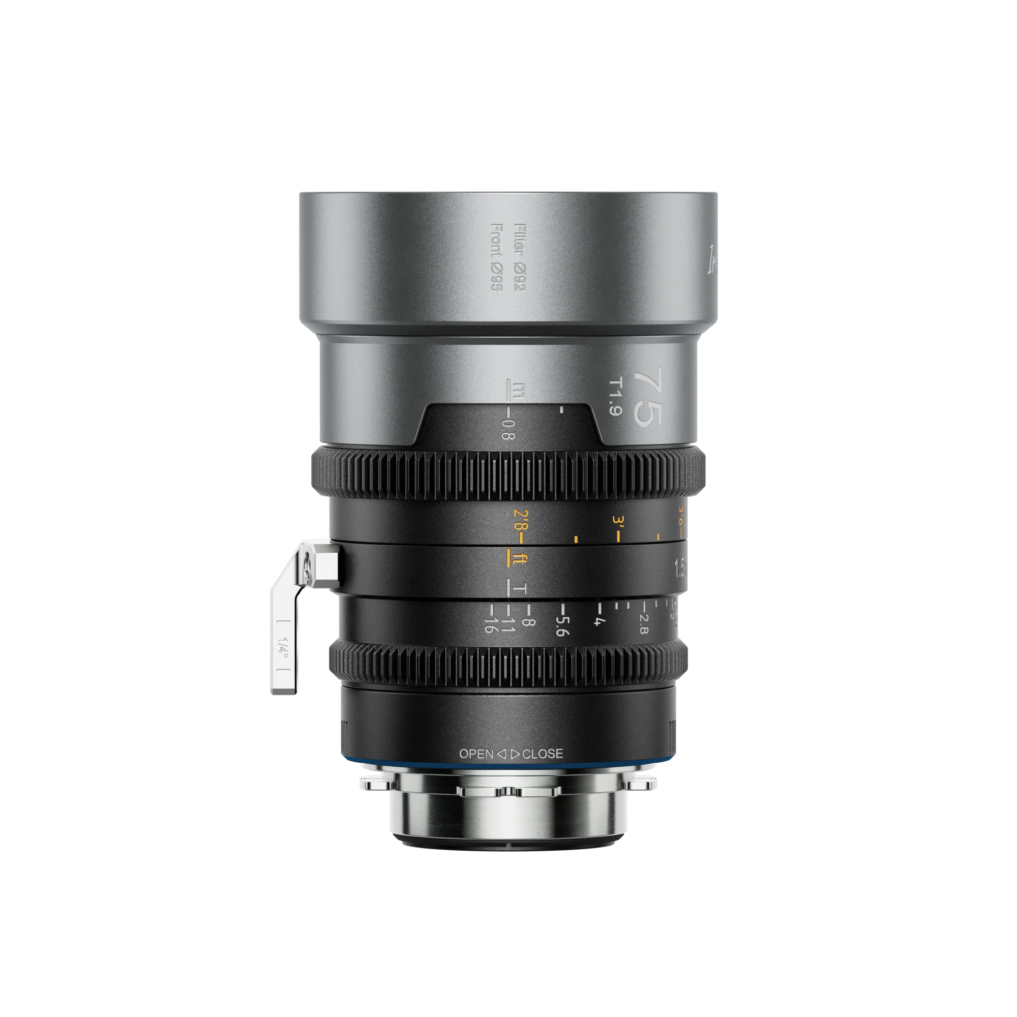 SIRUI IronStar 75/100/135 mm T1,9 1,5-fach Vollformat-Anamorphot-Cineobjektiv