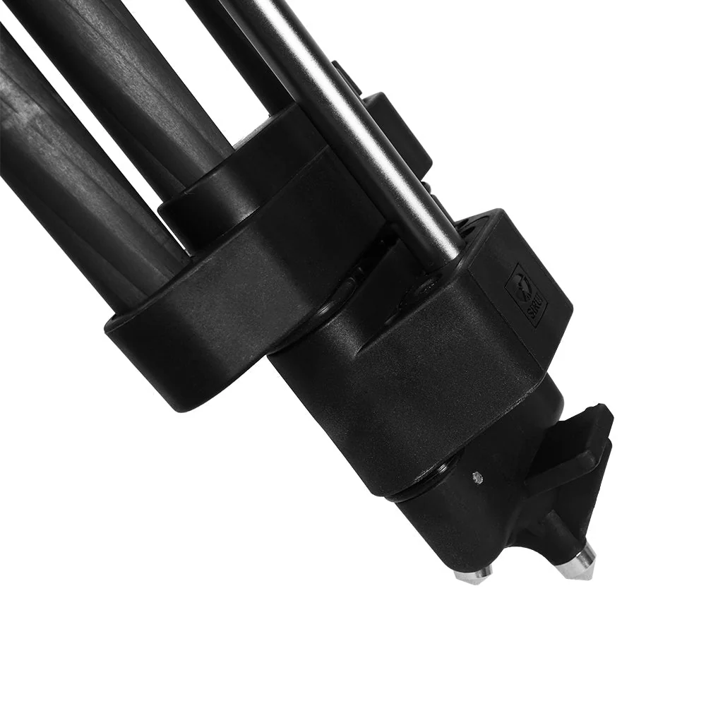 SQ75 Rapid System Heavy Duty Carbonfaser-Videostativ-Set mit VHS-10 professionellem Fluidkopf - Image 9
